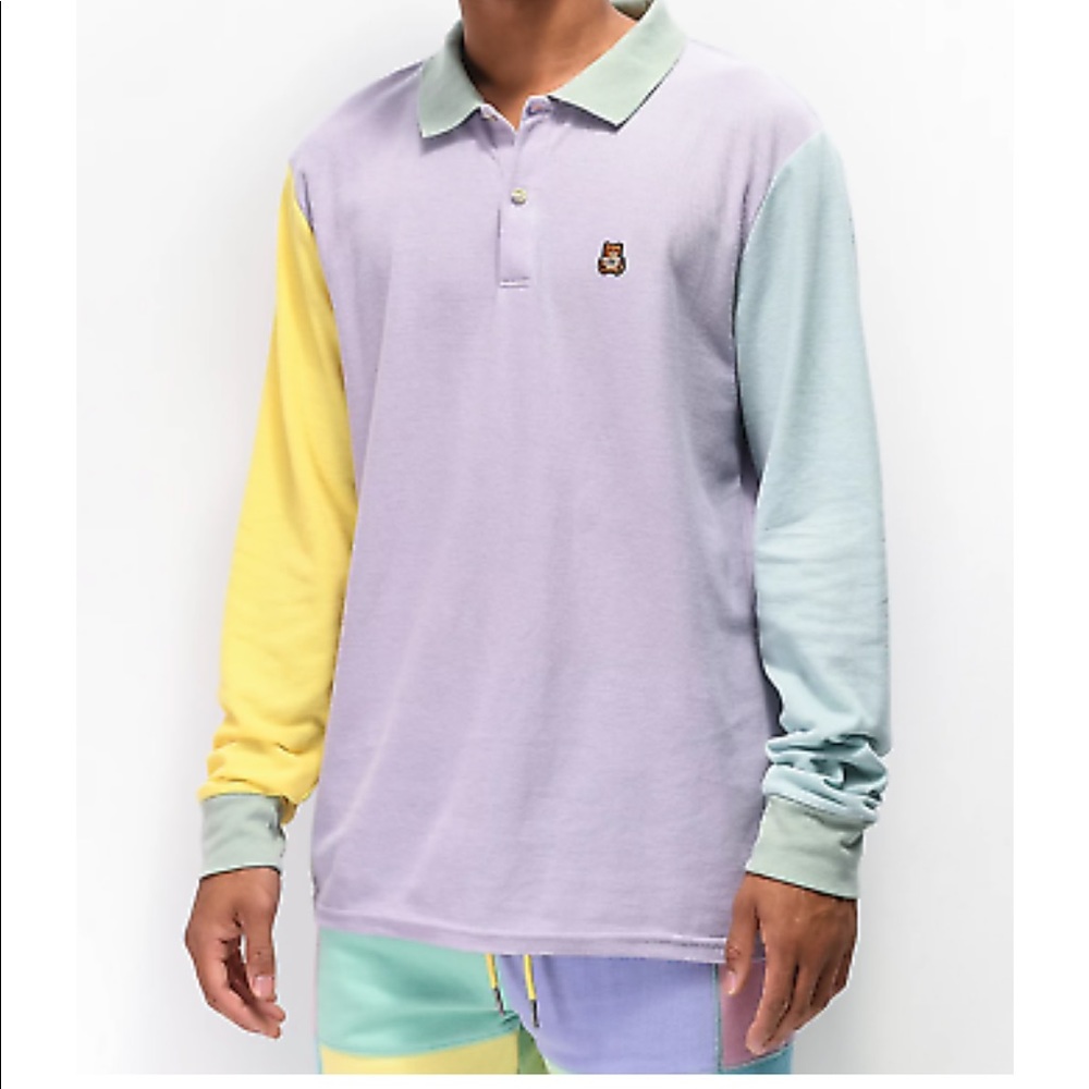 Teddy Fresh Polo Pastel Colorblock